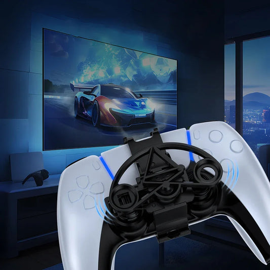 Mini Racing Wheel for Sony PS5 Game Controller 3D Printing Game Console Steering Wheel Handle Auxiliary Replacement Accessories by PDG ibma