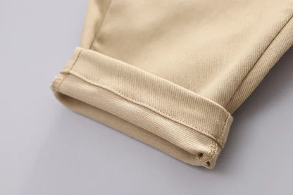 New Spring Autumn Baby Girls Clothes Children Boys Fashion Solid Pants Toddler Casual Costume Infant Trousers Kids Sportswear