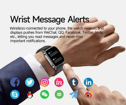 LIGE New Accurate ECG+PPG Smart Watch Laser Therapy Blood Lipid Uric Acid BP Heart Health Analysis BT Call Smartwatch Men Women