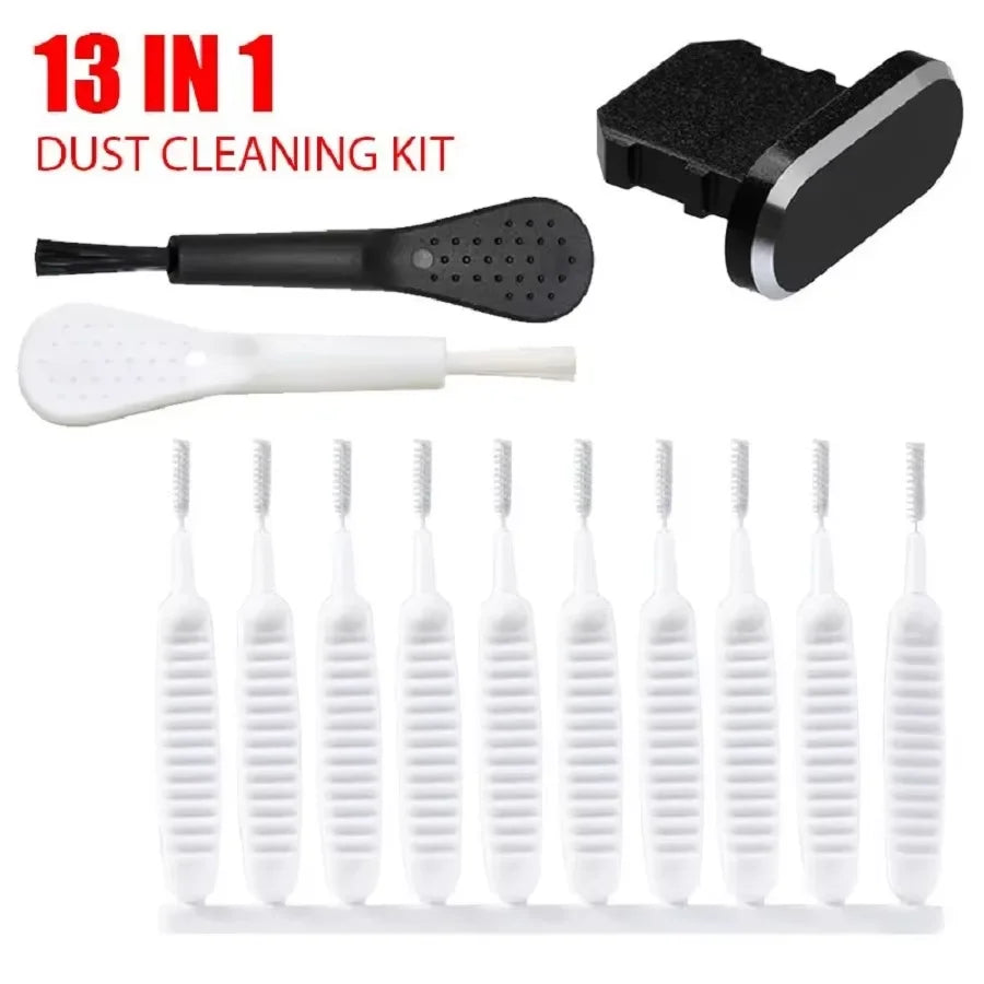 For iPhone Cleaning Kit Speaker & Port Cleaner Brush Set Dustproof Tool for 14 13 Pro Max Mobile Phone