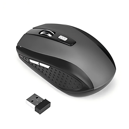 2.4G Wireless Mouse 2.4GHz Gaming Mouse 6D Optical Wireless Mouse Slim and Mini Compatible with MacBook and Laptops