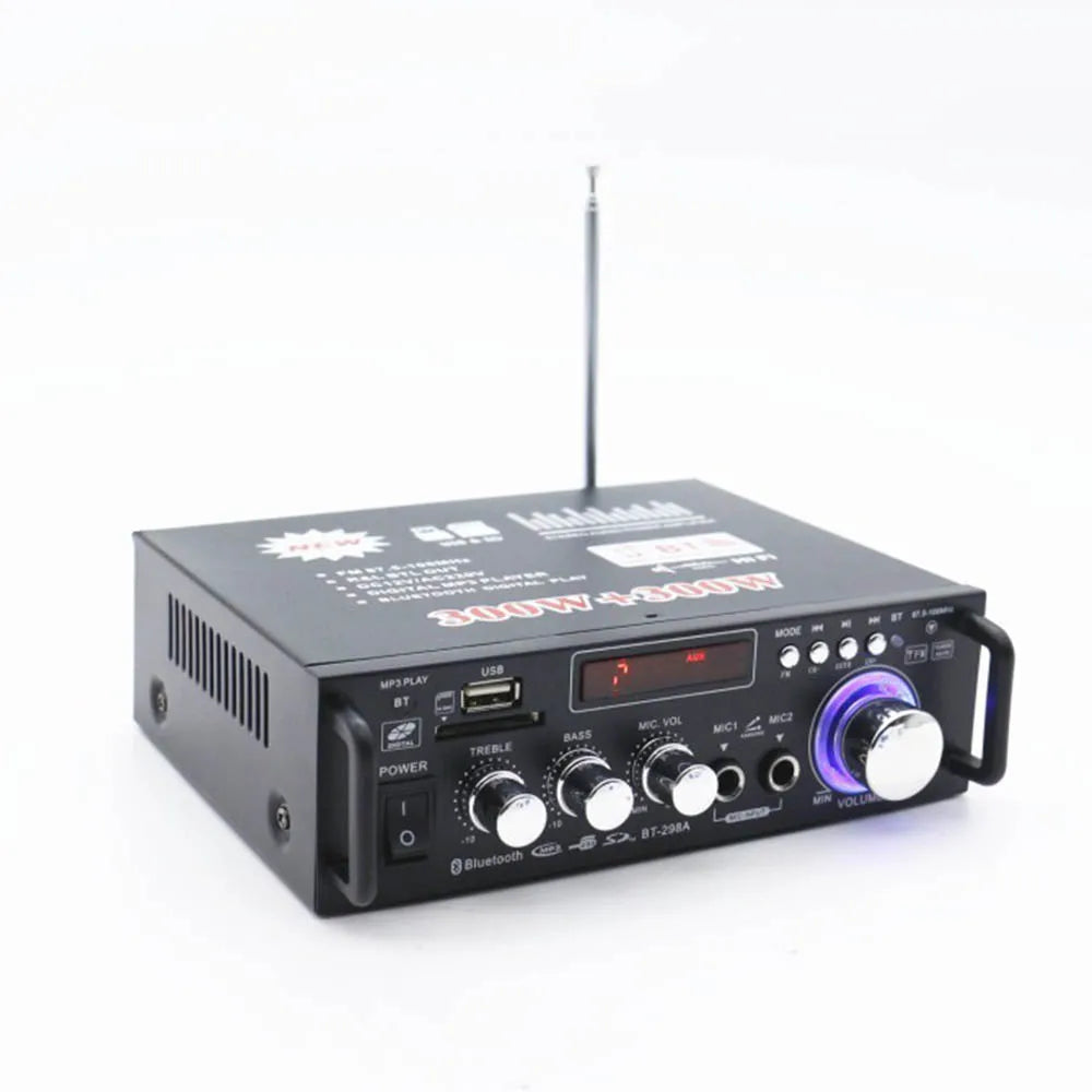 Home Amplifiers Audio 600w Bluetooth-compatible Subwoofer Theater Sound System Amplifier Mini Amplifier Professional RC Control