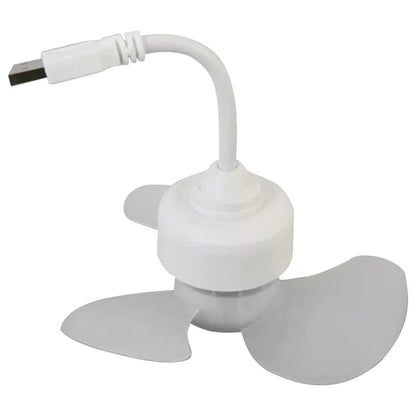 LED Mini Ceiling Fan E27 Base/USB Modern LED Ceiling Fan Hose Extender Indoor Ceiling Fan Light for Bedroom Living Room