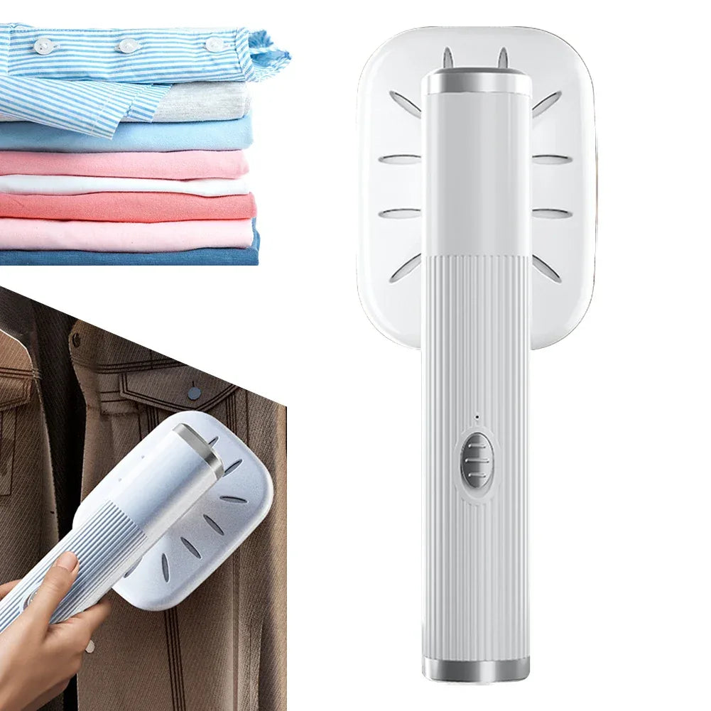 Portable Ironing Machine 360° Ironing Handheld Iron Steamer USB Powered Household Steam Iron for Fabric Clothes Ironing