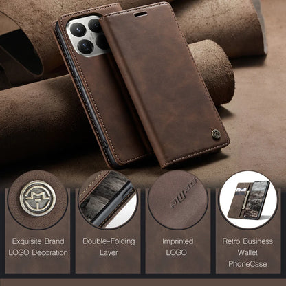 For Xiaomi 15T Pro 15T CaseMe Magnetic Retro Leather Flip Wallet Stand Cover With Card Slot for Xiaomi Mi 15 T Pro