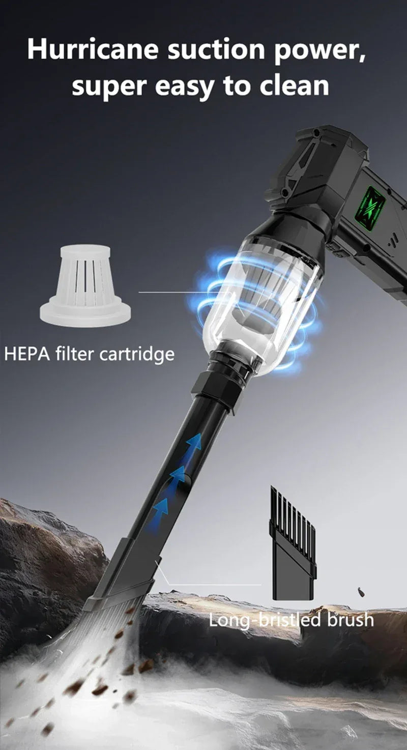 New Powerful Violent Fan 990000RPM Turbo Air Blower 380G Thrust High Speed Brushless Turbo Jet Blower With LED Lighting
