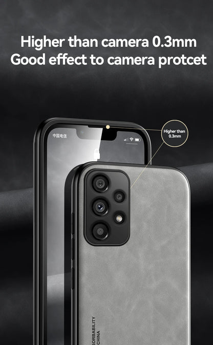 Hidden Iron Plate Magnetic Frosted Leather Phone Case For Xiaomi 17 Pro Max 15T 15 14 14T 13 13T 12 12T 11 11T Pro Back Cover