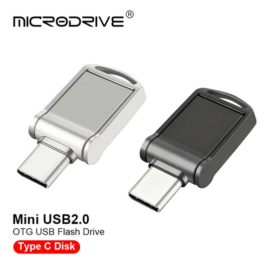 2 In1 Mini OTG Type C Pen Drive Usb2.0 Memory Stick 16GB 32GB 8GB Usb Flash Card 128GB 256GB 512GB Type-C Pendrive by PDG ibma