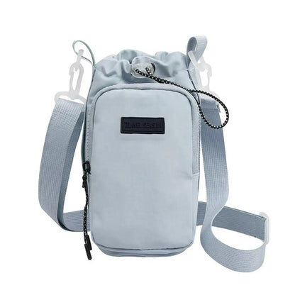 Portable Water Bottle Bag with Adjustable Shoulder Strap Water Bottle Sleeve for Walking Hiking Camping Gym Insulated Protective