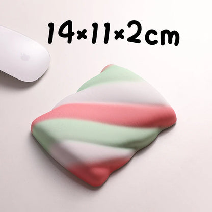 Mouse Wrist Rest Ergonomic Memory Foam Anti-Slip Rubber Base Keyboard Wrist Rest Support and Mouse Pad Wrist Rest for Computer