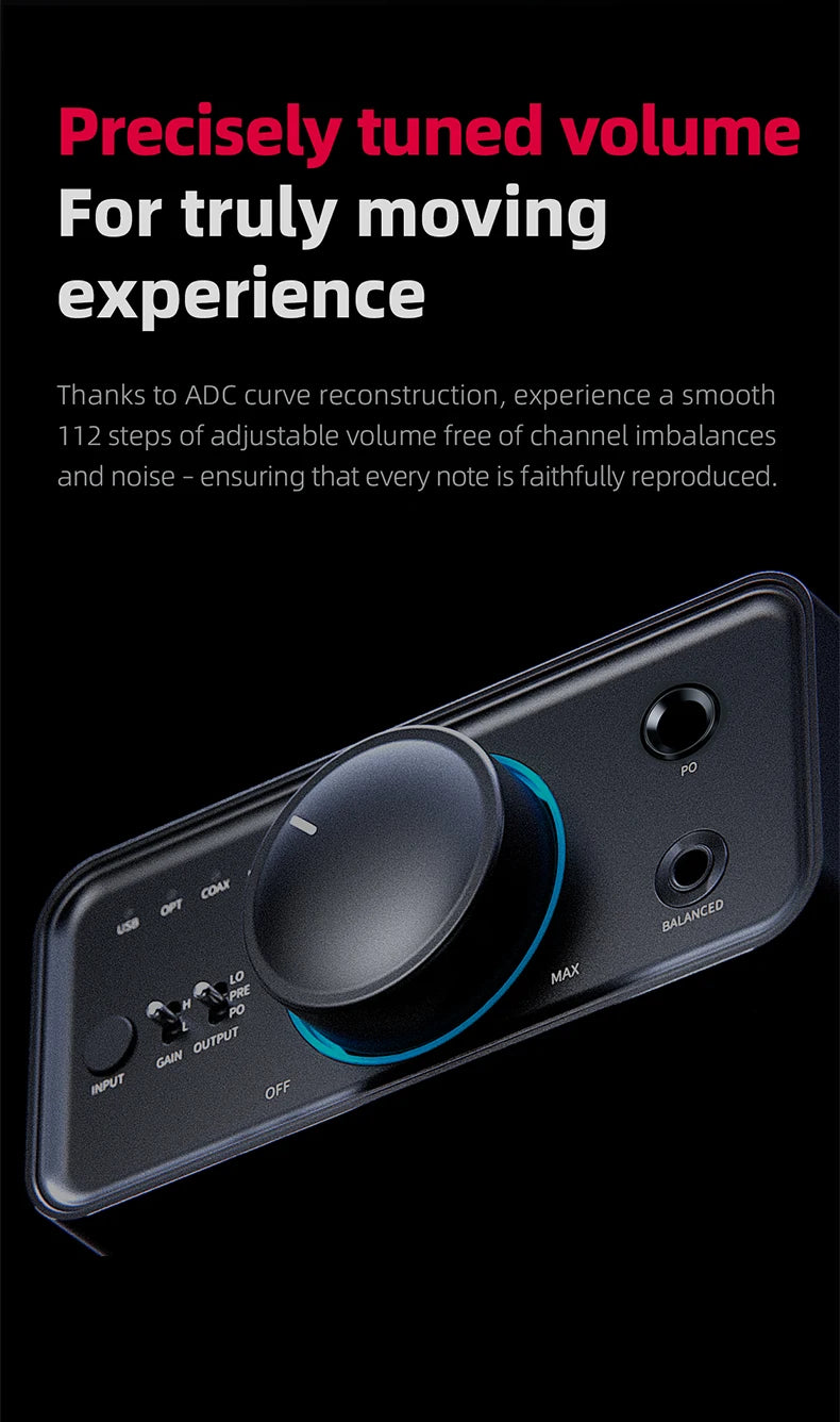 FiiO K7/K7BT  Balanced HiFi DAC Headphone Amplifier AK4493S*2, XMOS XU208 PCM384kHz DSD256,USB/Optical/Coaxial/RCA Inputs
