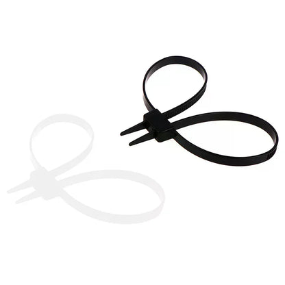 1Pc Plastic Police Handcuffs Double Flex Cuff Handcuffs Zip Tie Nylon Cable Ties