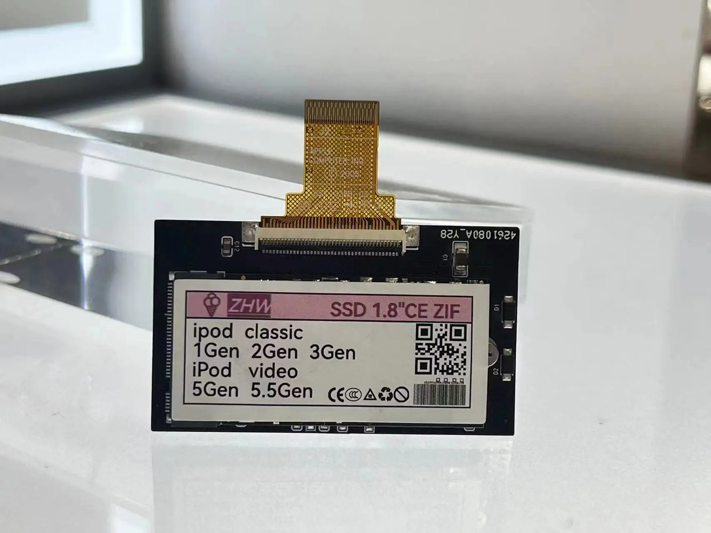 China's new iPod classic small size SSD best chip optimization 5th 5.5th 6th 6.5th 7th 7.5th running stable province saving