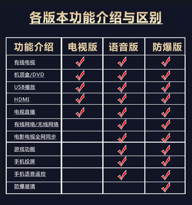 Foreign trade export 32-inch 42-inch 55-inch 65-inch 85-inch LCD TV 4k ultra-clear large-screen smart TV