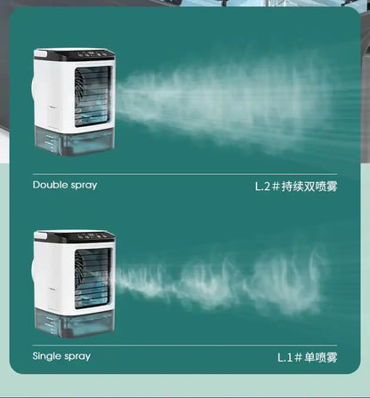 Super strong fan dormitory mini electric fan office small mobile air cooler