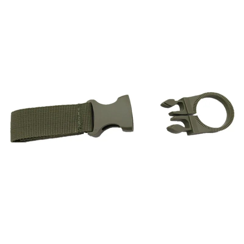 Outdoor sports drink bottle holder strap mount climbing clip portable water bottle hook mineral water clip