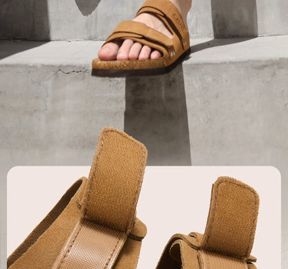 GOLDEN CAMEL Men's Shoes Non-slip Retro Breathable Casual Shoes for Men Women Beach Sandals Summer Fashion Shoes Luxury