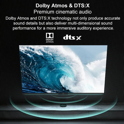 Xiaomi TV Box S 3nd Gen Global Version 2G RAM 32G ROM 4K UHD Dolby Vision HDR10+ Google TV WIFI 6  BT5.2 Google Assistant