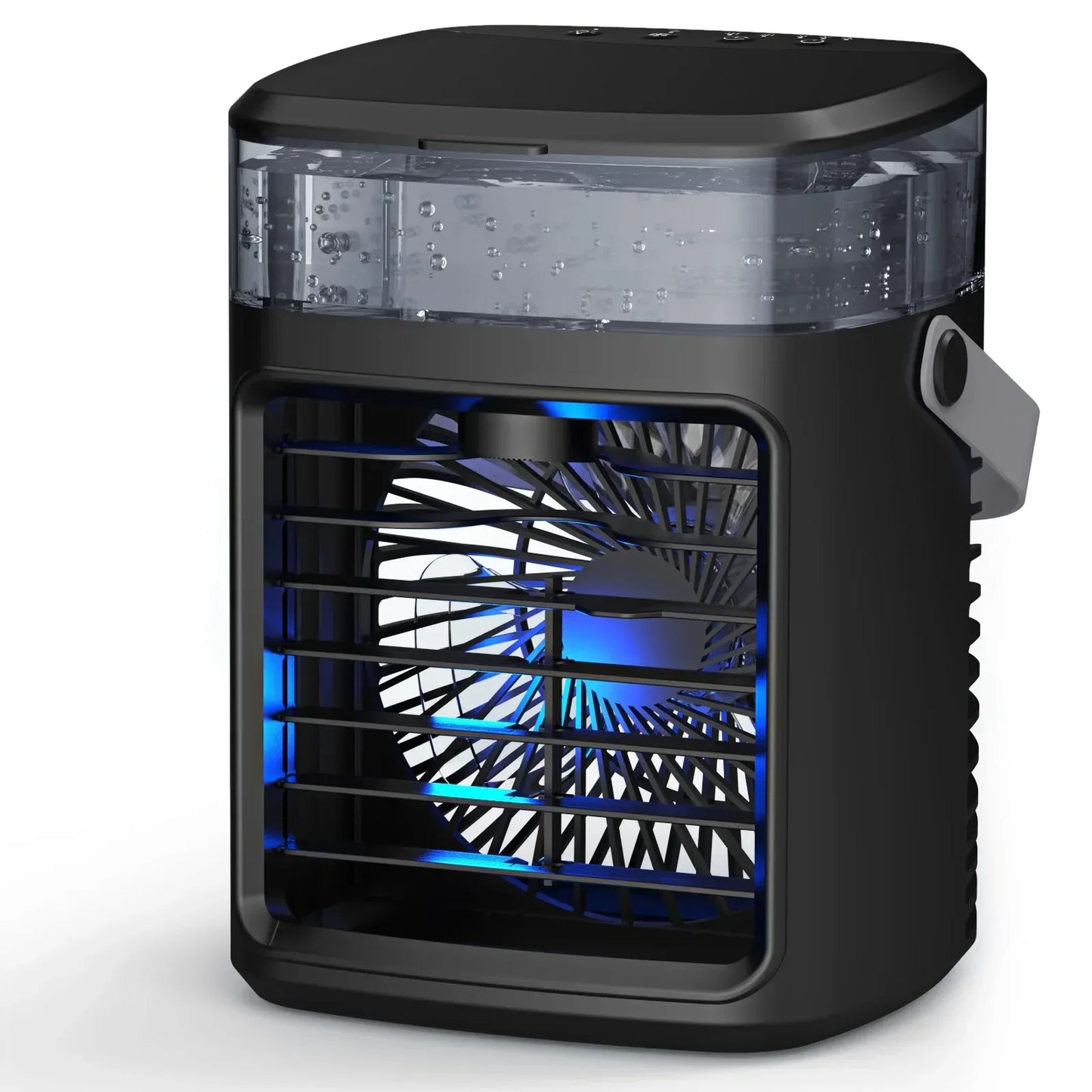 Portable Air Conditioner,3 Speed Personal Evaporative Air Cooler with Timer,450ml Water Tank Rechargeable,Quiet Portable Fan