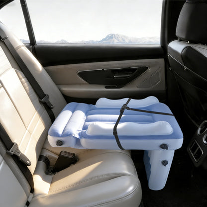 Inflatable Toddler Airplane Bed - Inflatable Kids Air Plane Bed Airplane Seat Extender for Toddlers Flight Sleep