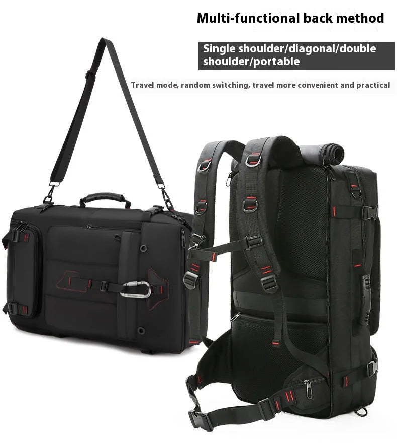 50L 70L Large Capacity Travel Backpack Luggage Sports Training Fitness Independent Shoes Storage Bag Laptop Bags