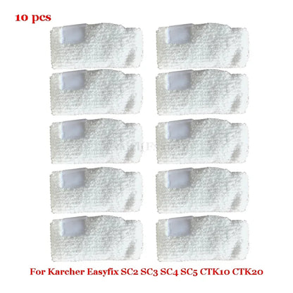New Microfiber Mop Cloth For Karcher Easyfix SC2 SC3 SC4 SC5 CTK10 CTK20 Handheld Magic Steam Brush Vacuum Cleaner Spare Parts