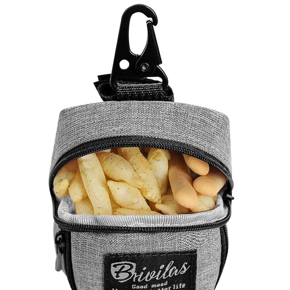 Portable Dog Training Treat Bag Outdoor Pet Dog Treat Pouch Puppy Snack Reward Waist Bag Dog Poop Bag Dog Carriers Bags