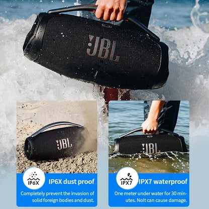JBL Boombox3 Portable Bluetooth Speaker Subwoofer Outdoor Speaker IP67 Dust Waterproof Hifi Sound High Quality Desktop Audio