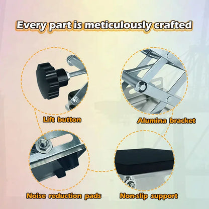 Waste Disposal Shock Absorbing Bracket Kitchen Household Garbage Disposer Support Frame Cushioning Bearing Adjusting Base