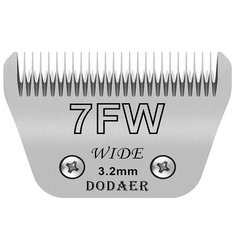Pet Dog Cat Detachable Ceramic Blade Compatible with Andis,Oster A5 & 76,Wahl KM 10 Series Animals Grooming Clippers