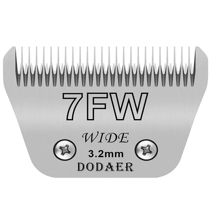 Pet Dog Cat Detachable Ceramic Blade Compatible with Andis,Oster A5 & 76,Wahl KM 10 Series Animals Grooming Clippers