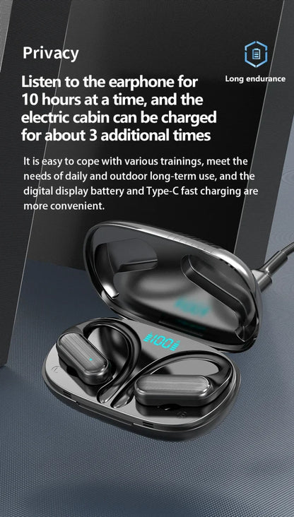 For CB&JBL Bluetooth TWS Wireless Earphones A520 Auricles Headphones EarHooks Game Headset Sports Touch Control Earbuds with mic