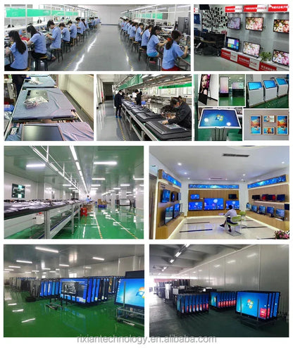 Android LED Smart TV 43 50 55 65 Inch Frameless LCD HD TV Hotels Verified Quality Lcd Screen Display