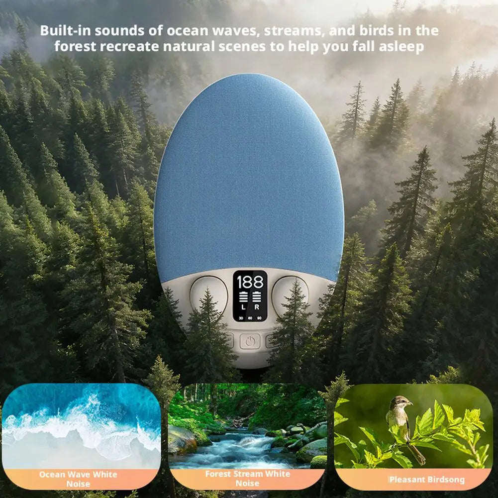 Mini Sleeping Aid Bluetooth Speaker Bluetooth Under Pillow Machine With White Noise 30/60/90 Min Timer for Bed Bedroom Bedside