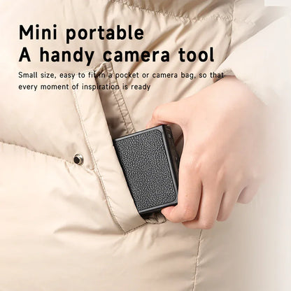 MIAOTU Mini Camera Flash Speedlite GN12 5600K Standard Hot Shoe Mount for Sony Canon Nikon Panasonic Olympus DSLR Camera