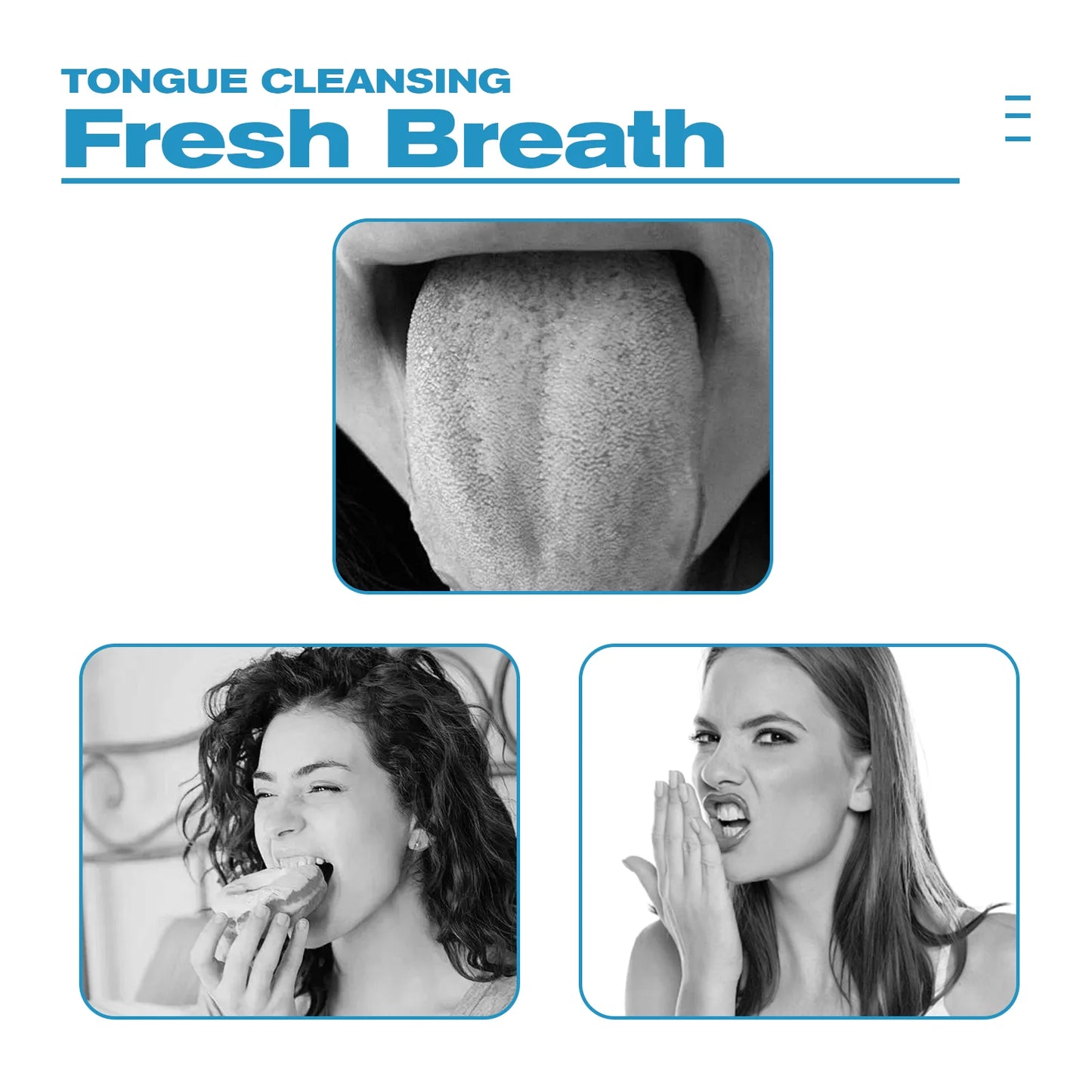 Tongue Scraper Tongue Coating Cleaning Gel Health Scraping Artifact Mint Flavor Fresh Breath To Remove Oral Odor Hygiene 100g