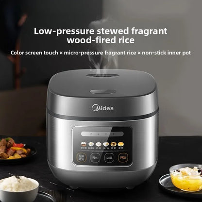 Home-use smart rice cooker with timer function, 4L/5L multi-functional non-stick large capacity MB-RE430