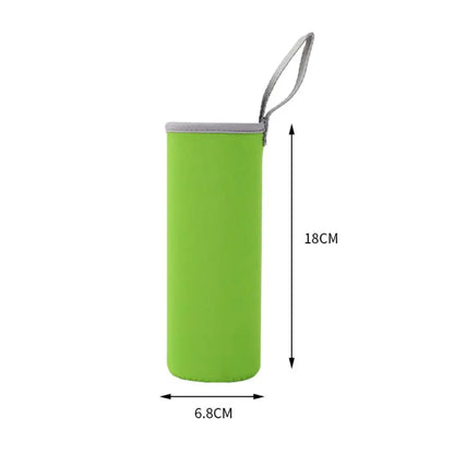 High Quality Portable Water Bottle Cover Anti-fall Neoprene Water Bottle Case Creative Elastic Vacuum Cup Sleeve Outdoor