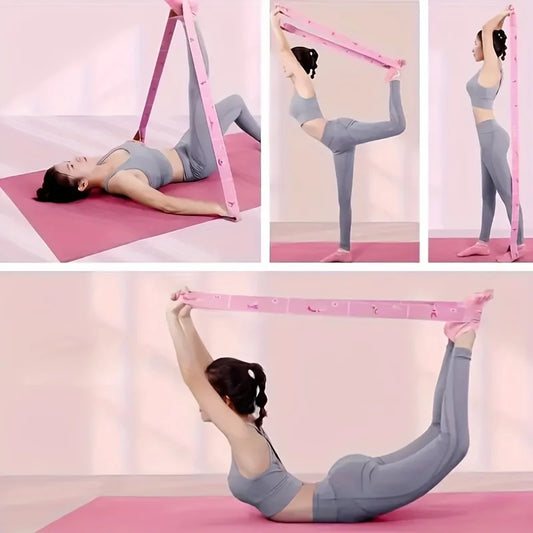Yoga & Pilates Training Bands for Full-Body Workouts - Extra Thick Portable & Non-Slip Design for Home Gym Dance Studio & Travel by PDG ibma