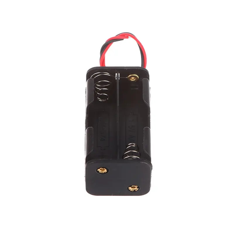 AA Battery Holder 6V for 4 x AA Batteries Plastic Storage Box AA Battery Case Dual Layers With Wire Lead Power Battery Storage