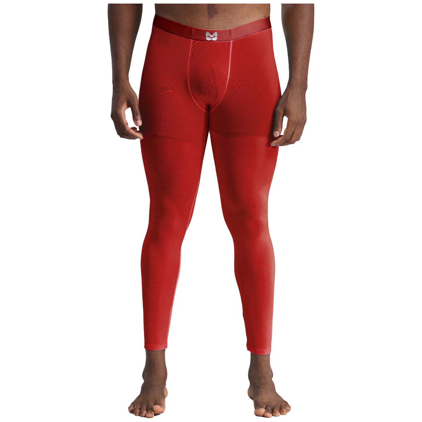 Men's Clothings Gym Pants Bulge Pouch Seamless Stretchy Tights Sweatpants Silky Yoga Pants Fitness Leggings Sports Cycling Pants