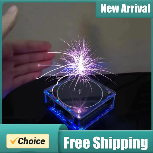Music for TESLA Coil Speaker Bluetooth-Compatible Arc Generator Voltage Pulse Electric Arc Generator Scientific Experiment Tool