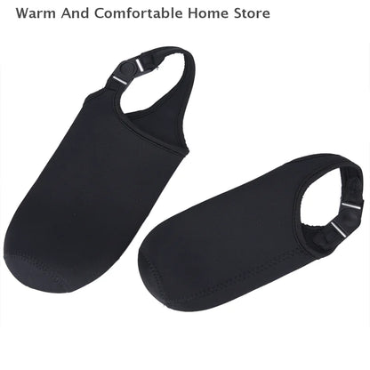 【SE】Portable Water Bottle Insulated Neoprene Holder Pouch Bag 420ML/550ML/750ML Travel Thermos Cup Cover With Adjustable Strap