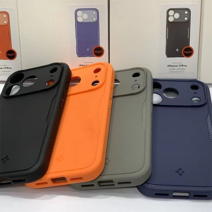 Spigen Rugged Armor MagFit for For Magsafe For iPhone 17 Pro Max 17 Air Magnetic Case Wireless Charging Shockproof Matte Cover