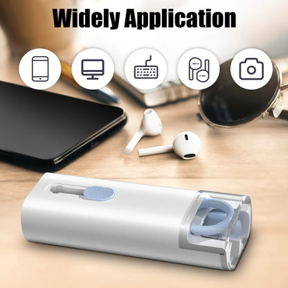 7-in-1 Wireless Earphone Cleaning Pen, Earbud Cleaning Pen, Keyboard Cleaning Brush, Laptop Screen, Keyboard, and Earphone Cleaning Kit, Multifunctional Cleaning Tool, Cleaning Set