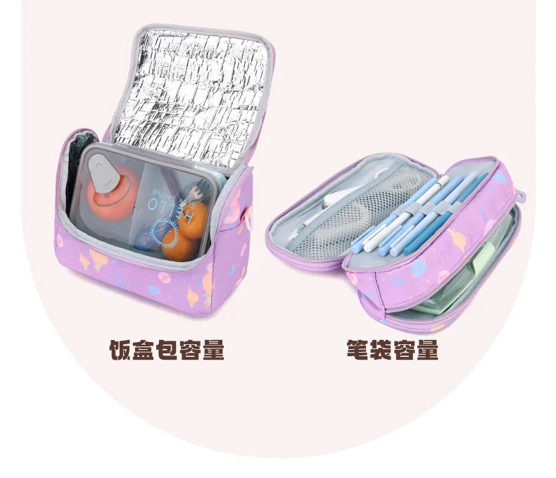 Child Girl Backpacks Primary Junior High School Bags for Girls Children Kids Bookbag Backpack 2025 Back to School Girl Schoolbag