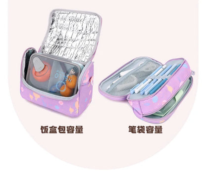 Child Girl Backpacks Primary Junior High School Bags for Girls Children Kids Bookbag Backpack 2025 Back to School Girl Schoolbag