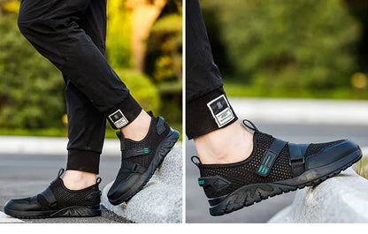 Breathable Summer safety shoes anti-puncture safety work sneakers plastic toe safety shoes 6kv insulated electrician work shoe