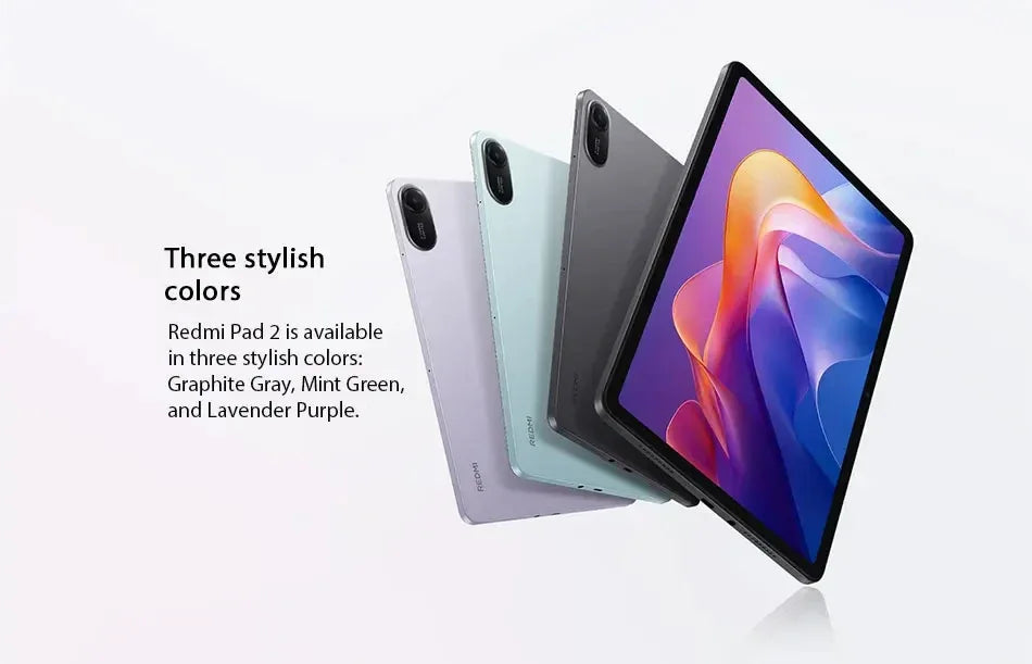 Xiaomi Redmi Pad 2 4GB/128GB 6GB/128GB 8GB/256GB EU 9000mAh Battery 11" 2.5K WiFi Global Version Tablet PC