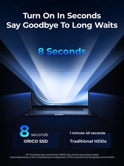 ORICO 1TB SATA SSD 2.5 Inch Internal Solid State Drive up to 500MB/s SATA III 6Gbps Desktop Laptop NAS DIY External Drive Y20